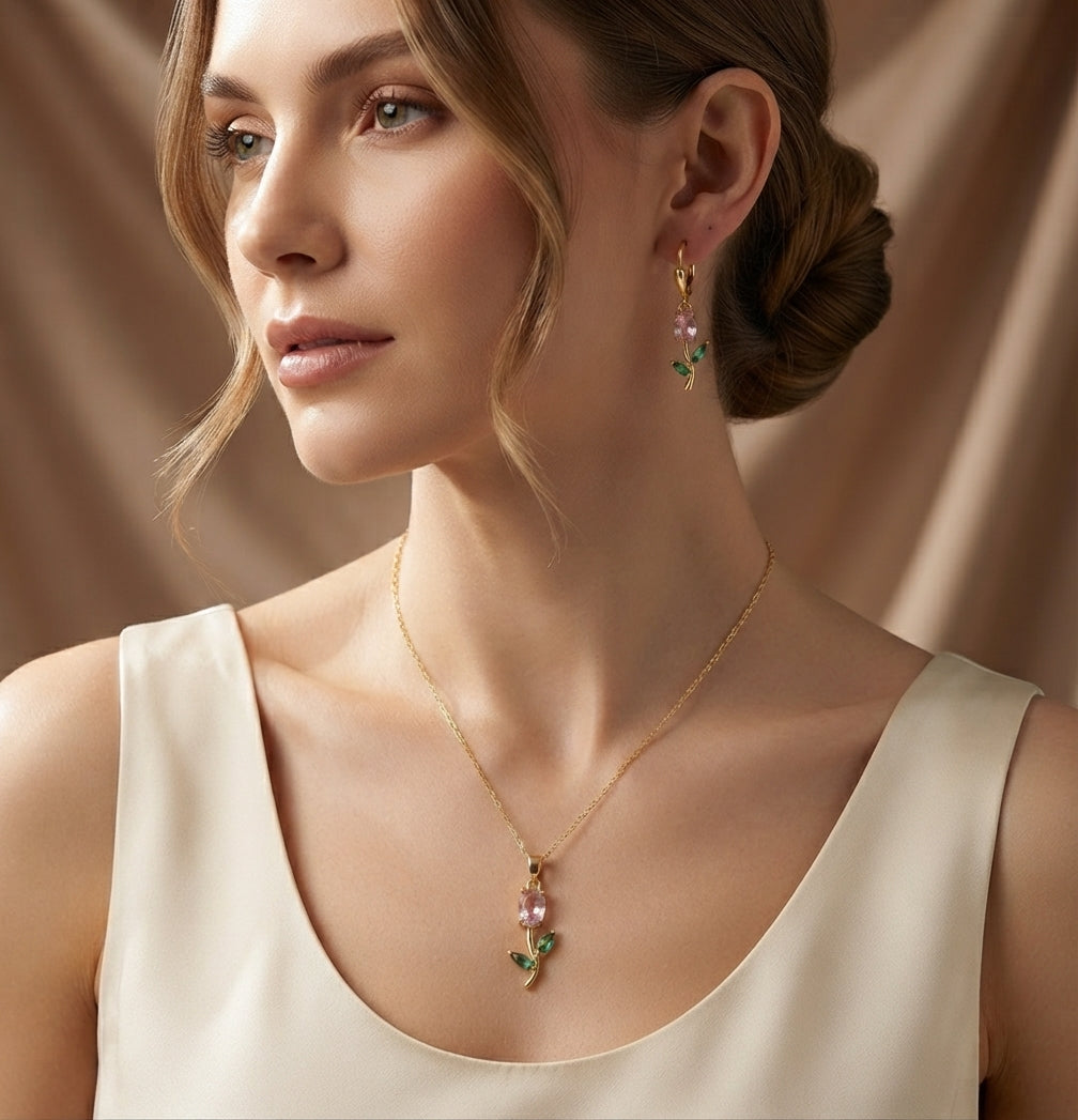 Tulip Earring set