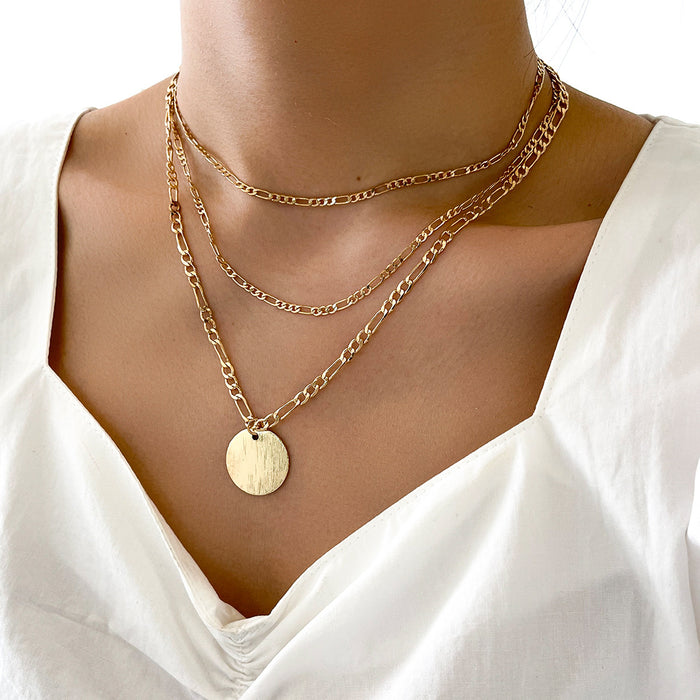 ROUND PENDANT CHOKER