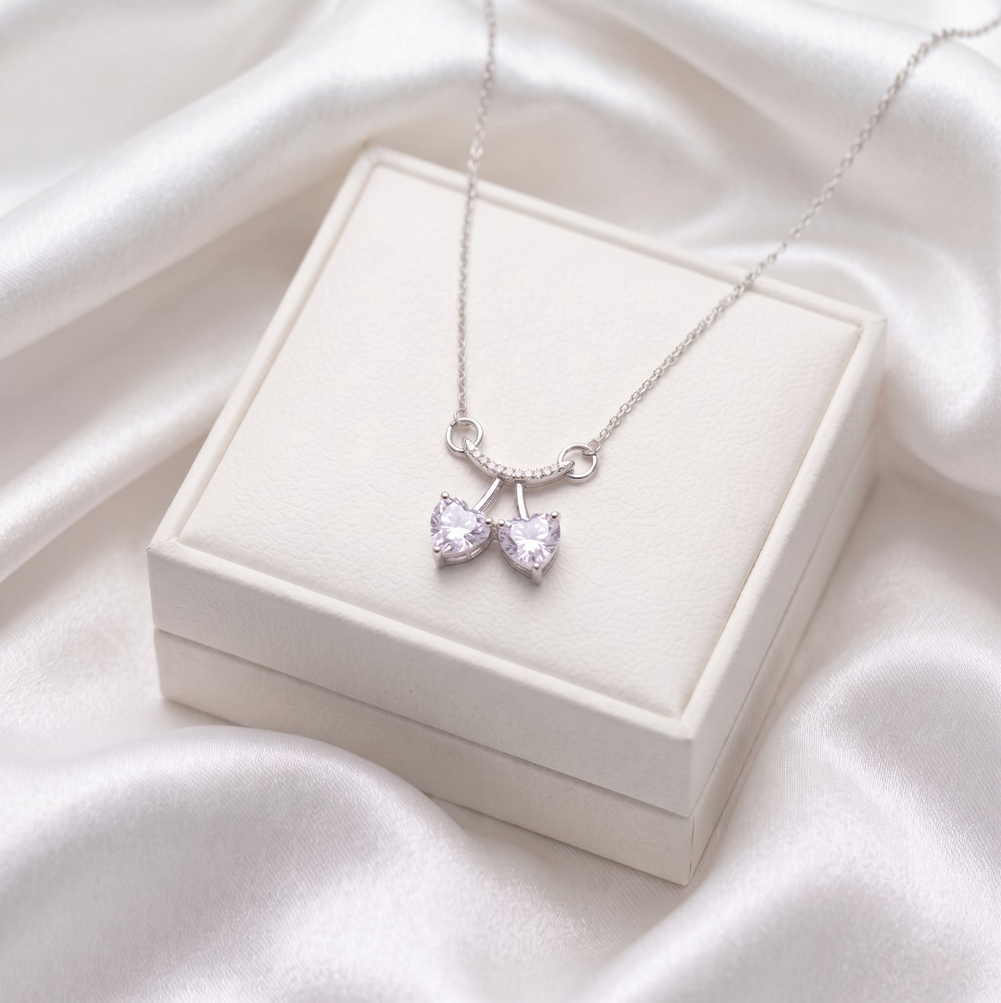Cherry Heart Pendant