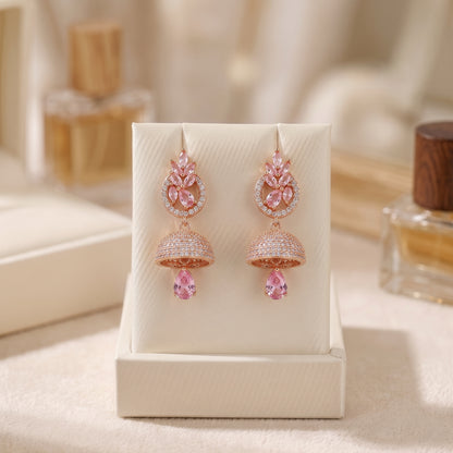 Glow Petal Jhumki