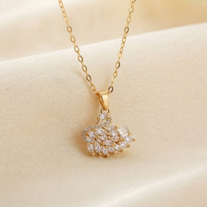 Silver Swan Pendent