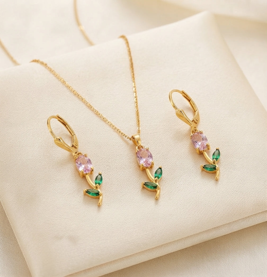 Tulip Earring set