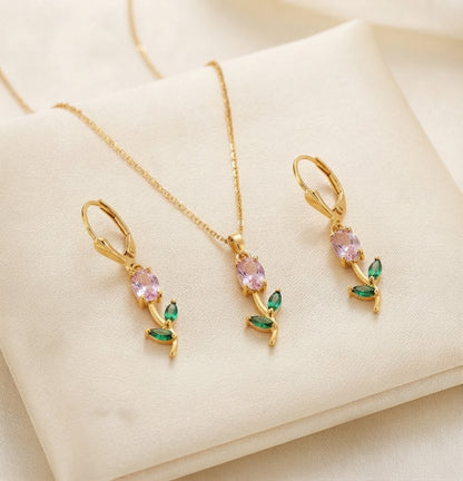 Tulip Earring set
