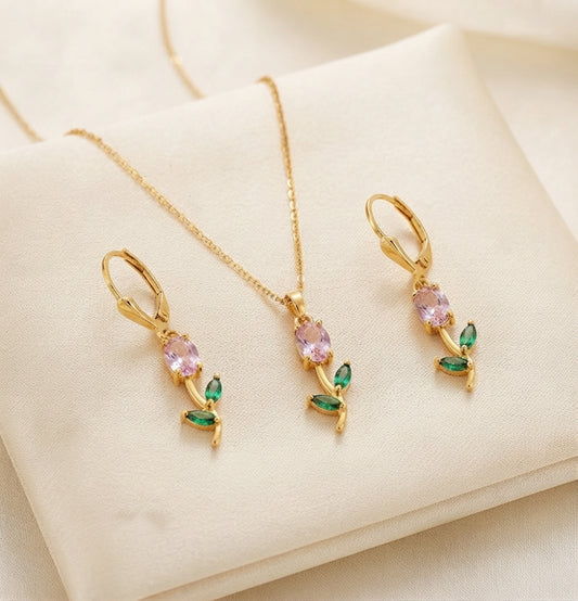 Tulip Earring set