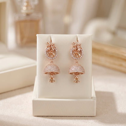 Glow Petal Jhumki