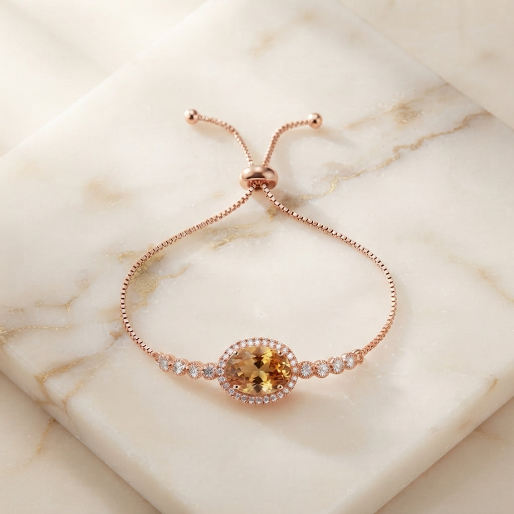 Crimson Crest Bracelet