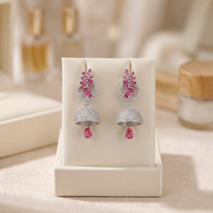Glow Petal Jhumki