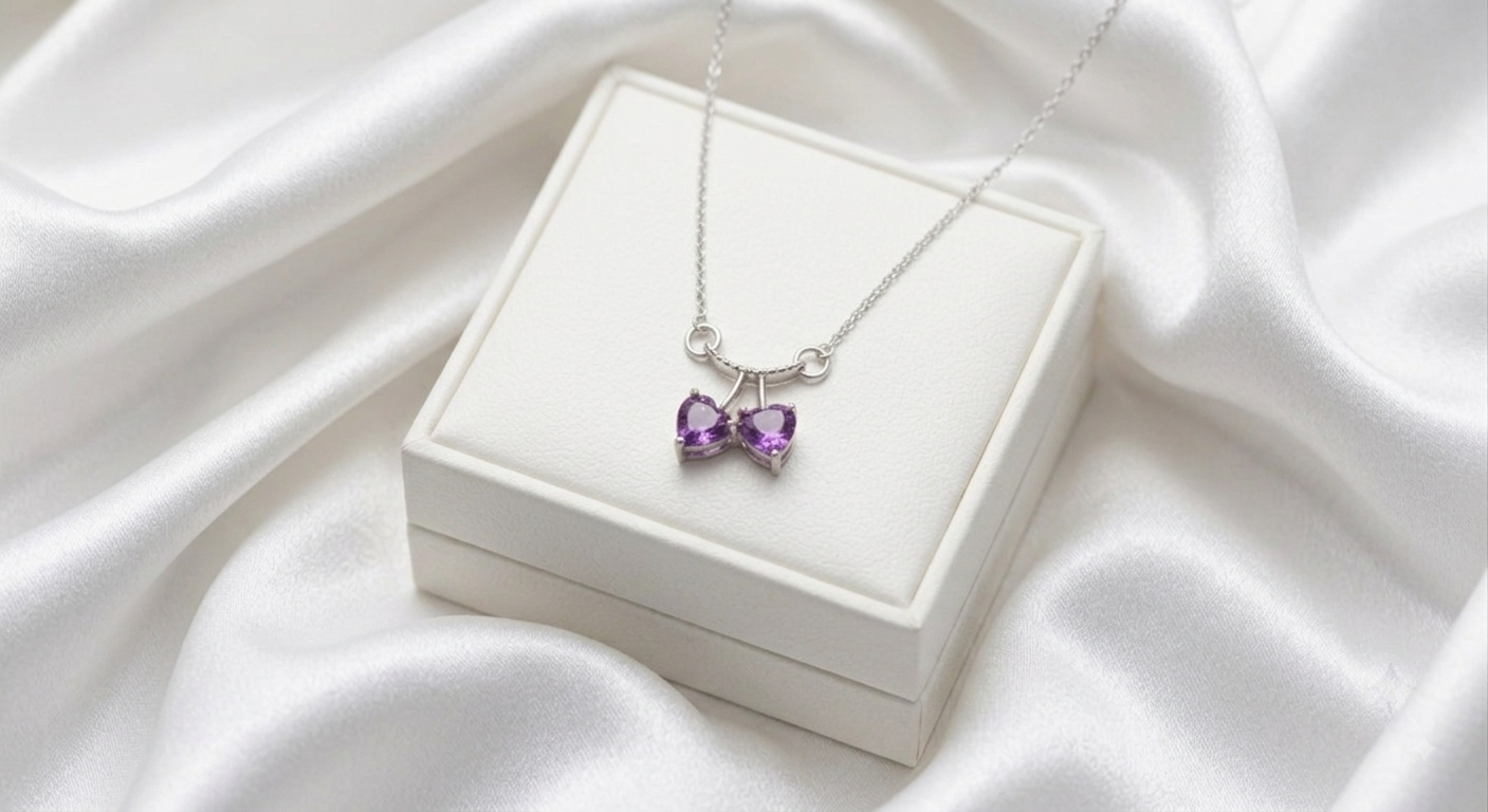 Cherry Heart Pendant