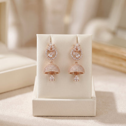Glow Petal Jhumki