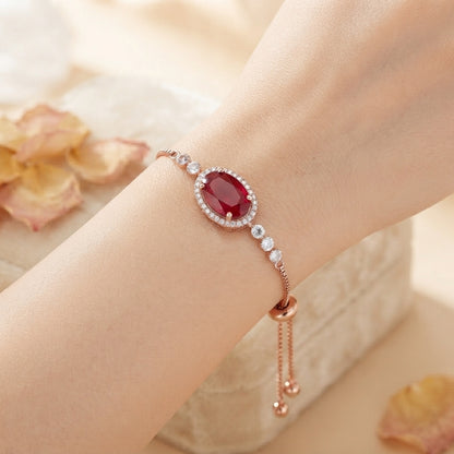 Crimson Crest Bracelet