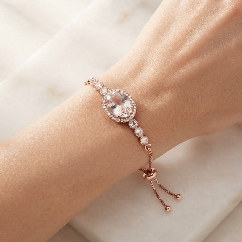 Crimson Crest Bracelet