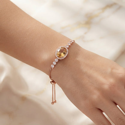 Crimson Crest Bracelet