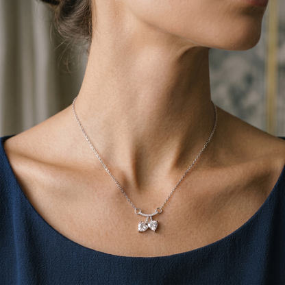 Cherry Heart Pendant