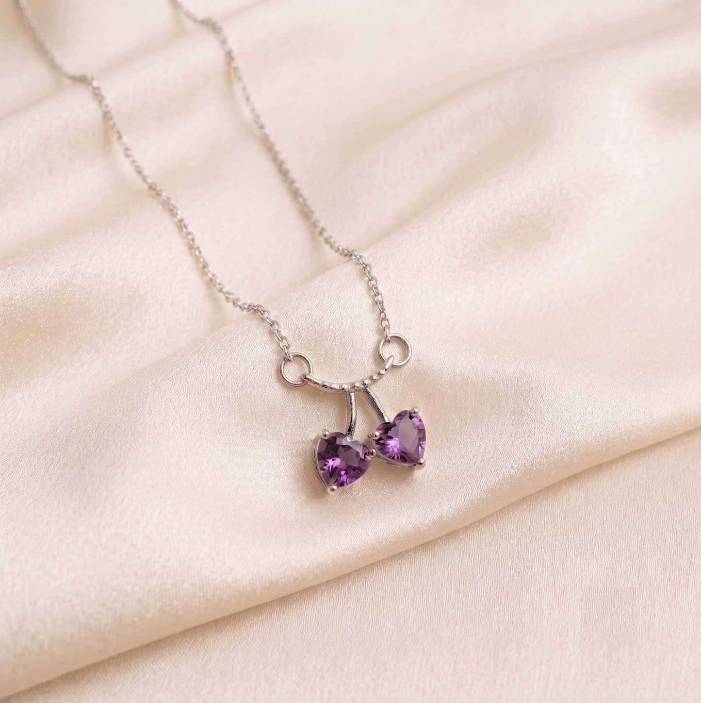 Cherry Heart Pendant