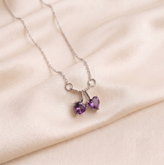 Cherry Heart Pendant